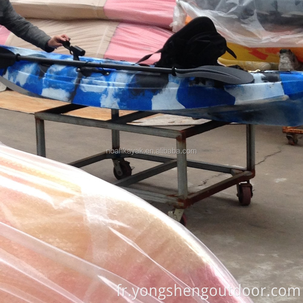 Asseyez-vous sur le kayak de pêche en kayak kayak unique
